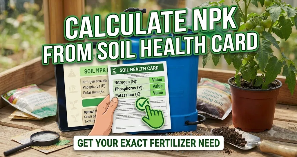 How to Calculate NPK Requirement from Your Soil Health Card