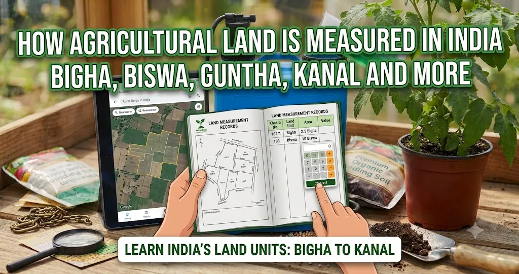 How Agricultural Land Is Measured in India