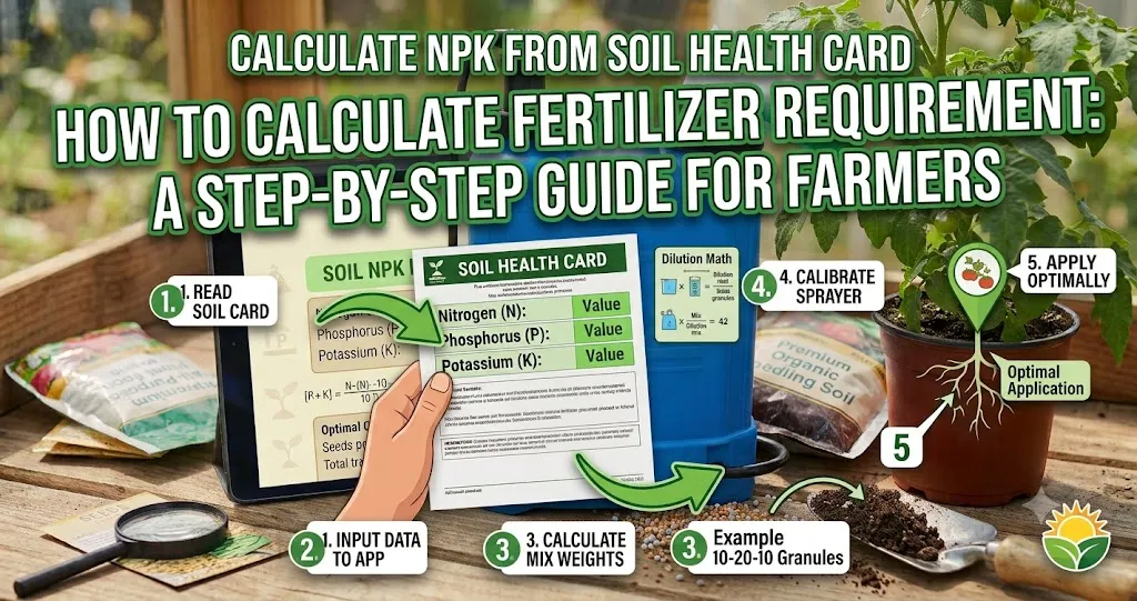 How to Calculate Fertilizer Requirement: A Step-by-Step Guide for Farmers